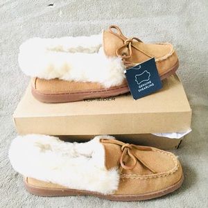 Brandnew Sperry Shearling Cup Sole Slippers